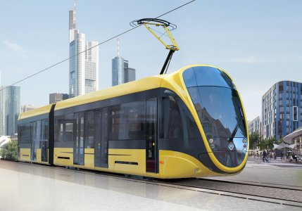 Украинская компания «Татра-Юг» показала свой первый полностью низкопольный трамвай К-1Т206