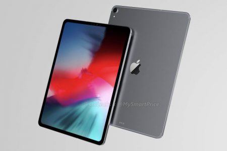 Свежие рендеры планшета iPad Pro 12.9 (2018) указывают на новый безрамочный дизайн без «челки» и отсутствие аудиопорта [фото, видео]