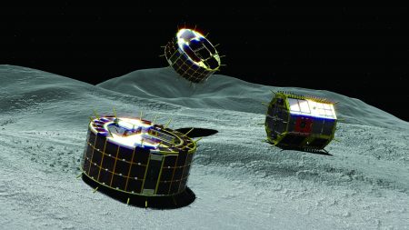 Космические аппараты межпланетной станции Hayabusa-2 успешно спустились на астероид Рюгу