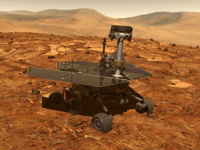 Станция MRO сфотографировала на Марсе «спящего» Opportunity. Фото обнадеживает!