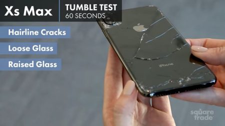 Дроп-тесты SquareTrade показывают, что «самые прочные» стеклянные смартфоны iPhone Xs и Xs Max на самом деле очень хрупкие и их лучше не ронять