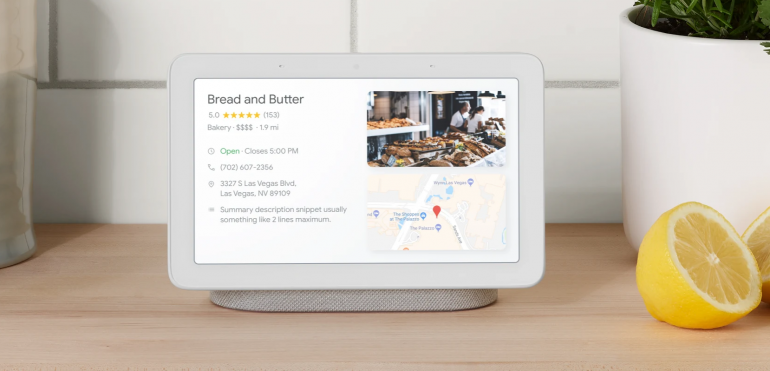 Google называет Home Hub «лучшим смарт-дисплеем для кухни»