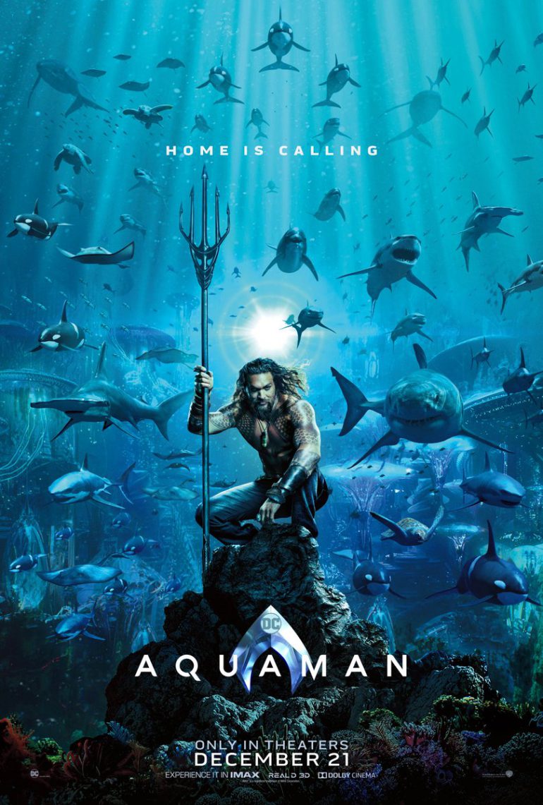 Расширенный пятиминутный трейлер супергеройского фильма Aquaman / «Аквамен» от DC Comics