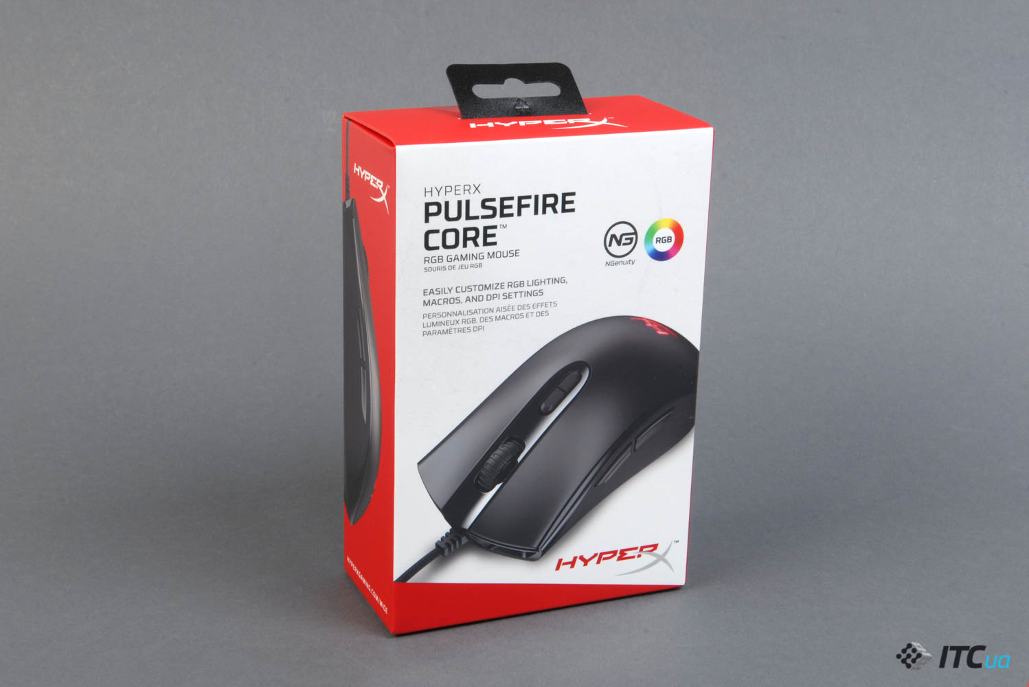 Обзор игровой мыши HyperX Pulsefire Core