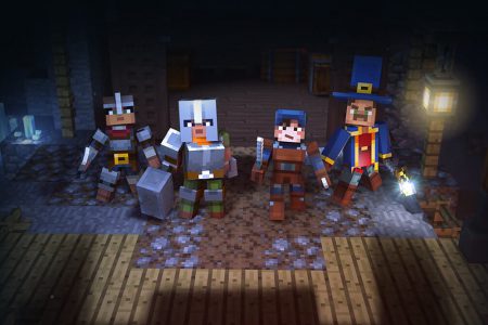 Mojang анонсировала RPG-игру Minecraft: Dungeons и выложила первый трейлер