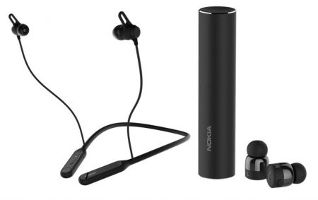 HMD Global представила полностью беспроводные наушники Nokia True Wireless Earbuds за €130 и более доступную модель с соединительным кабелем Pro Wireless Earphones за €70