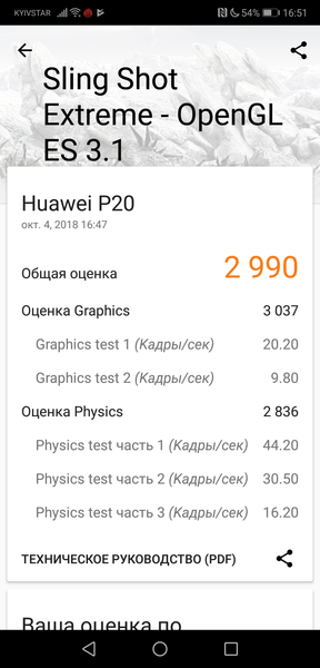 Обзор смартфона Huawei P20