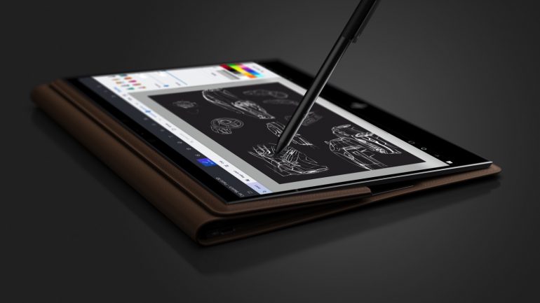 HP представила необычный имиджевый ноутбук-трансформер Spectre Folio в корпусе из натуральной кожи