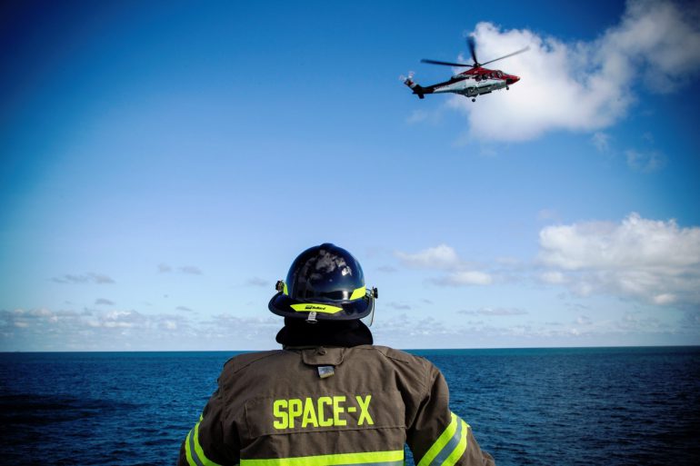 Спасательное судно SpaceX Go Searcher готово к самым худшим сценариям возвращения экипажа корабля Dragon с МКС на Землю