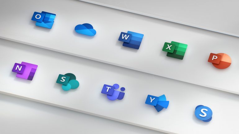 Microsoft показала новые иконки для Office, как часть более масштабного редизайна