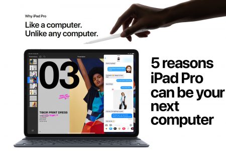 «У тебя на это пять причин»: В новой рекламе Apple доказывает, что планшет iPad Pro может стать вашим следующим компьютером
