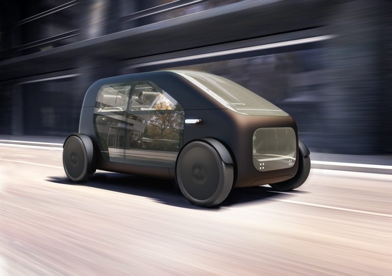 Biomega SIN - концепт городского электромобиля с минималистичным дизайном, четырьмя двигателями в колесах, запасом хода 160 км от батареи 20 кВтч и ценником €20 тыс.