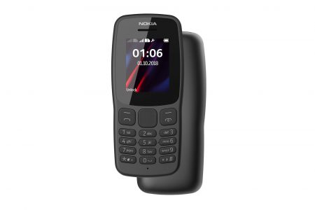 HMD Global представила кнопочный телефон Nokia 106 с 1,8-дюймовым экраном, 4 МБ ОЗУ, предустановленной «Змейкой» и ценником $20