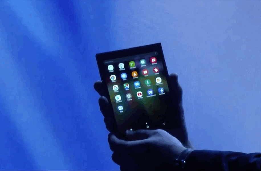Samsung показала складной смартфон с гибким экраном Infinity Flex