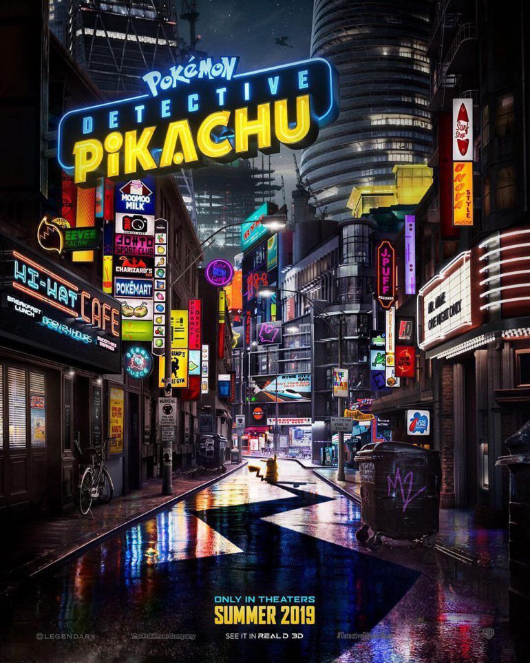 Первый трейлер фильма Pokemon: Detective Pikachu / "Покемон. Детектив Пикачу" с Райаном Рейнольдсом в главной роли