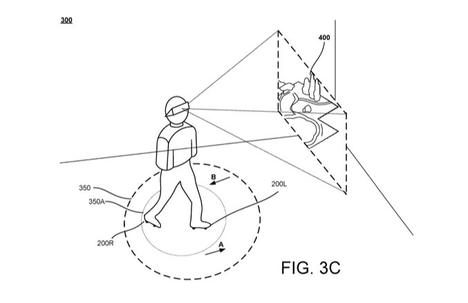 Google патентует ботинки для виртуальной реальности