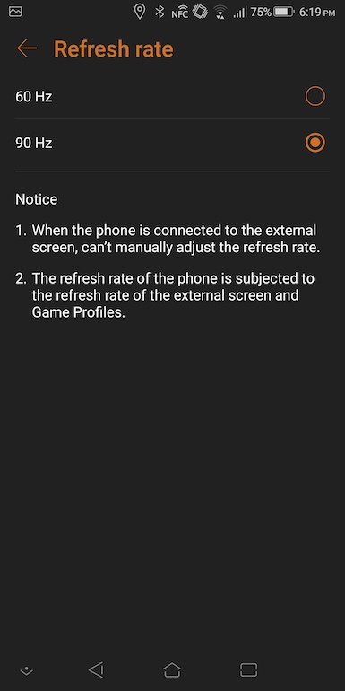 Обзор игрового смартфона ASUS ROG PHONE