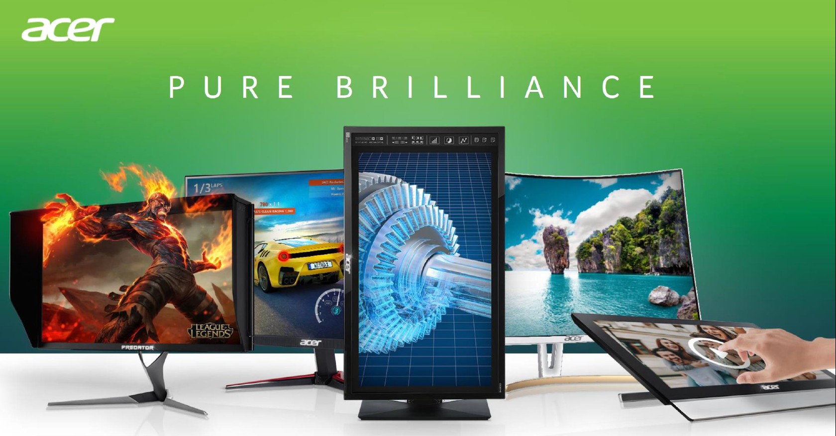 Acer обновляет ноутбуки Swift/Aspire и делает акцент на игровых устройствах