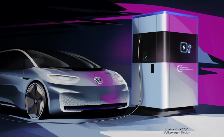 "Пауэрбанк для электромобиля": Volkswagen представил мобильные скоростные зарядки для электромобилей с внутренней батареей на 360 кВтч