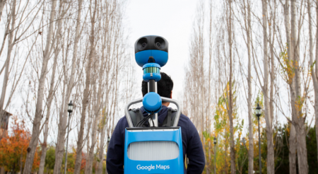 Google обновила камеру Street View Trekker для съёмки панорамных изображений улиц