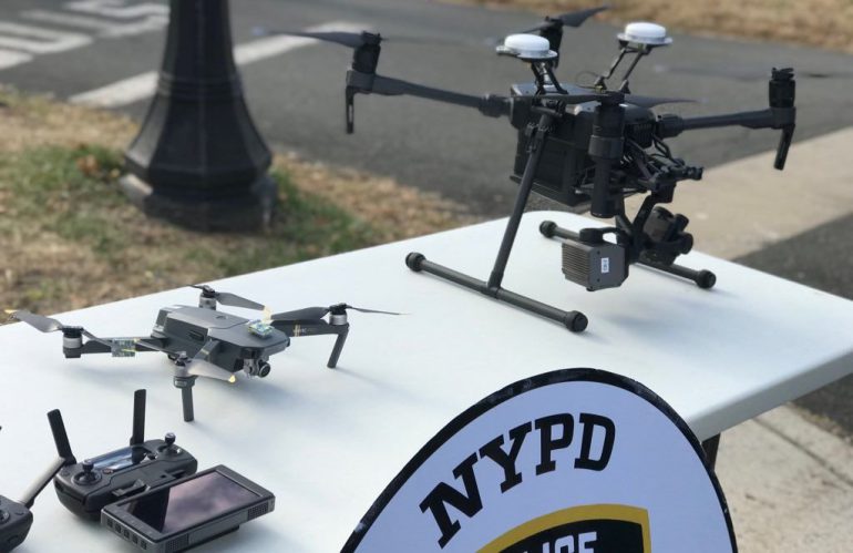 Полиция Нью-Йорка будет охранять общественный порядок во время новогодних празднований при помощи дронов