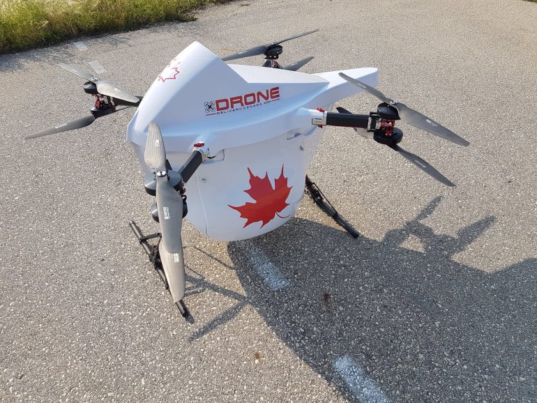 Весной 2019 года в Канаде будет запущен первый сервис доставки посылок с помощью дронов