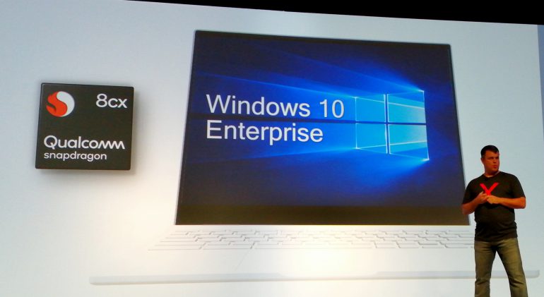 Qualcomm представила «бескомпромиссную» 7-нм SoC Snapdragon 8cx для ноутбуков на Windows и утверждает, что при вдвое меньшем энергопотреблении она ничем не уступает актуальным чипам Intel Core U-серии
