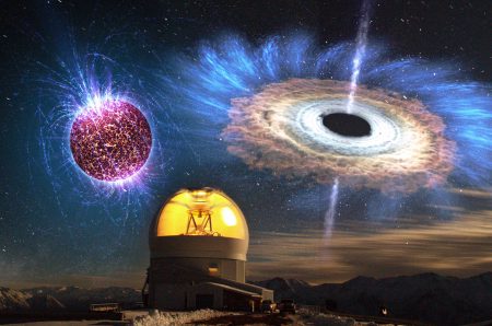 Астрономы впервые увидели рождение сверхмассивного объекта (черной дыры или нейтронной звезды) за пределами Млечного пути