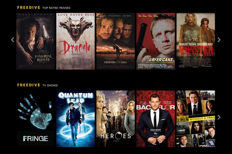 Amazon запустил в США бесплатный онлайн-кинотеатр IMDb Freedive с фильмами и сериалами, который работает по рекламной модели