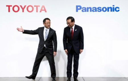 Toyota и Panasonic создадут совместное предприятие по выпуску аккумуляторов для электромобилей