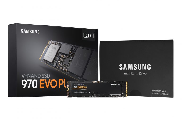 Samsung анонсировала высокоскоростные NVMe-накопители 970 EVO Plus на 96-слойной флэш-памяти 3D V-NAND TLC