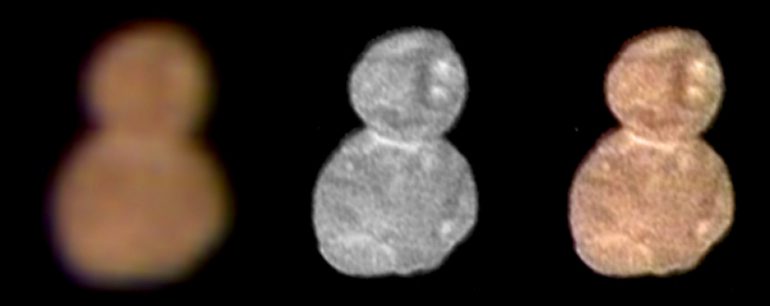 NASA опубликовало первые «близкие» снимки наиболее удалённого астероида Ультима Туле