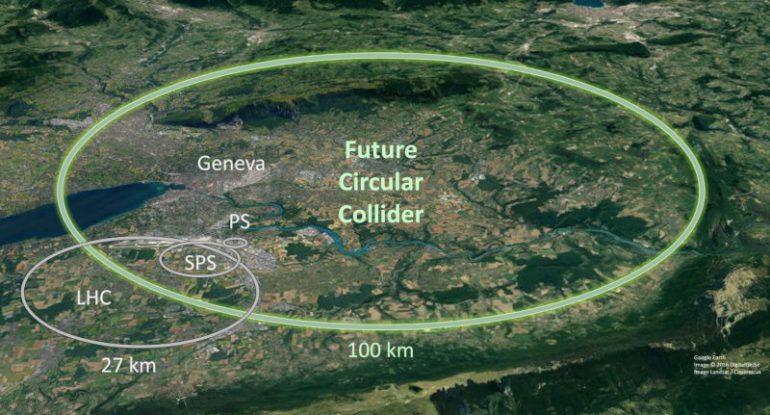 В CERN хотят построить новый коллайдер – в разы крупнее и мощнее Большого адронного коллайдера