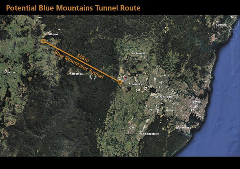 The Boring Company, возможно, пробурит тоннель для автомобилей под горным массивом в Австралии