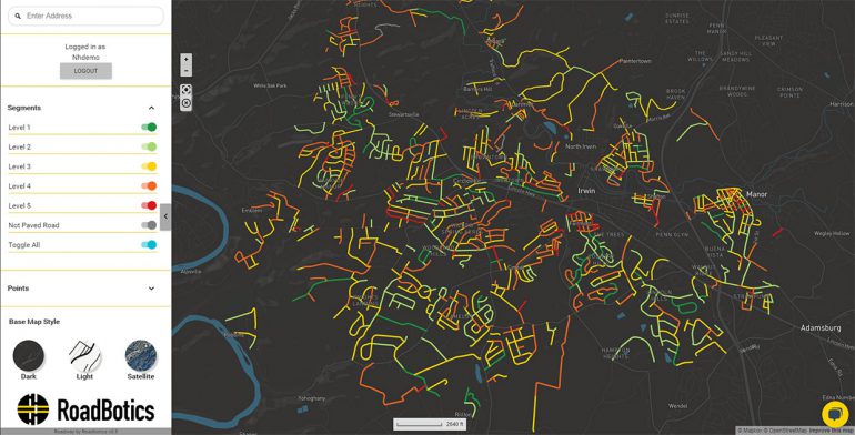 RoadBotics использует нейросети для мониторинга состояния городских дорог