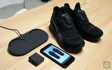 Puma представила кроссовки Fi с автоматической шнуровкой