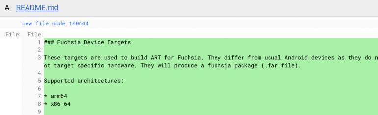 ОС Google Fuchsia получит поддержку Android-приложений