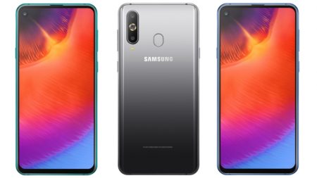 Представлен смартфон Samsung Galaxy A9 Pro (2019) с отверстием в экране и тройной основной камерой