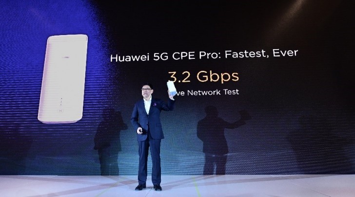 Huawei представила несколько 5G-продуктов: чипсет Balong 5000, роутер на его основе и базовый чип Tiangang