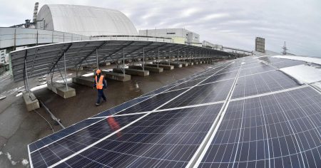 Японцы проявляют интерес к строительству в зоне отчуждения ЧАЭС крупной солнечной электростанции мощностью 1,2 ГВт