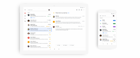 Приложение Gmail для Android обновилось, получив новый дизайн и расширенные возможности
