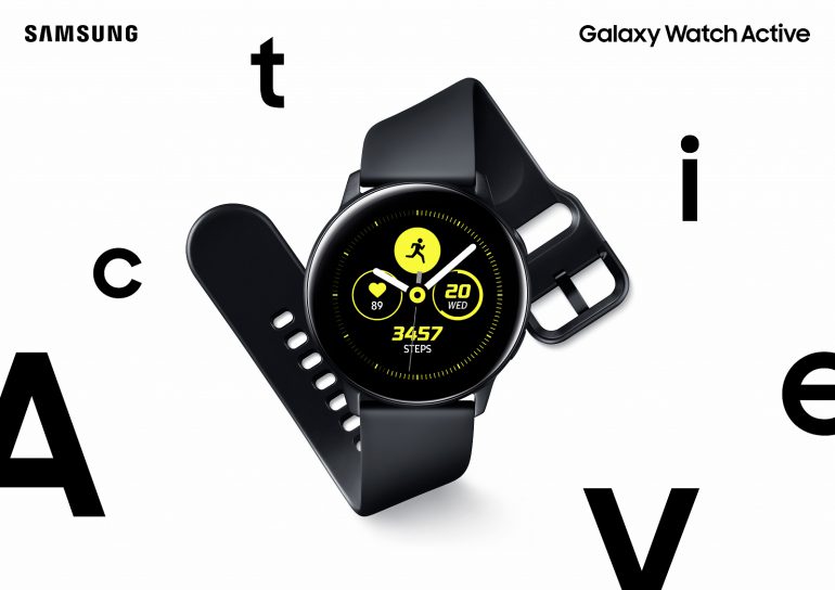 Samsung представила умные-часы Galaxy Watch Active с функцией тонометра и фитнес-браслеты Galaxy Fit / Fit e