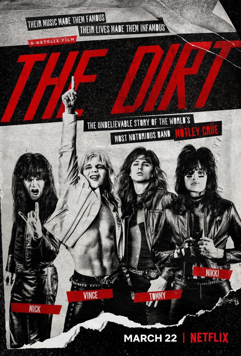 Netflix анонсировал биографический фильм о Mötley Crüe