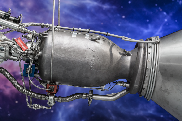 Orbex показала "самый большой ракетный двигатель, напечатанный на 3D-принтере"