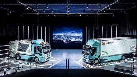 Volvo Trucks начала коммерческие поставки первых электрических грузовиков Volvo FL Electric и Volvo FE Electric [видео]