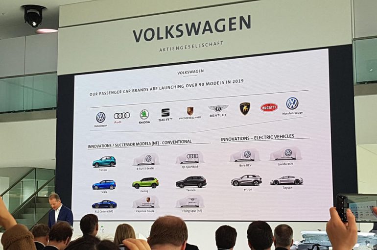 Официально: Volkswagen Group представит 70 новых моделей электромобилей и выпустит 22 млн экземпляров электромобилей в следующие 10 лет