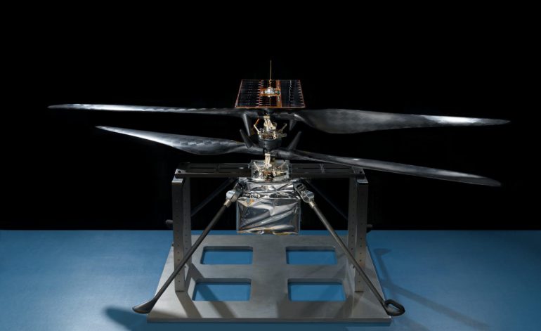 Будущий марсианский вертолет впервые поднялся в воздух
