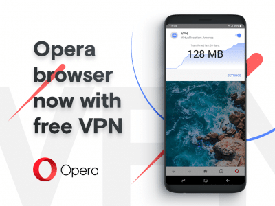 Opera выпустила мобильный браузер для Android со встроенным бесплатным и безлимитным VPN-сервисом
