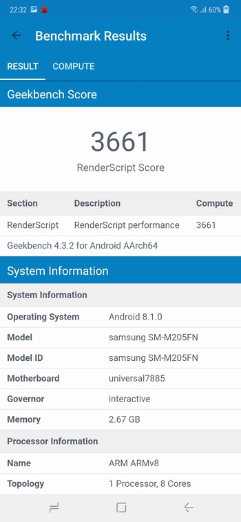 Обзор Samsung Galaxy M20