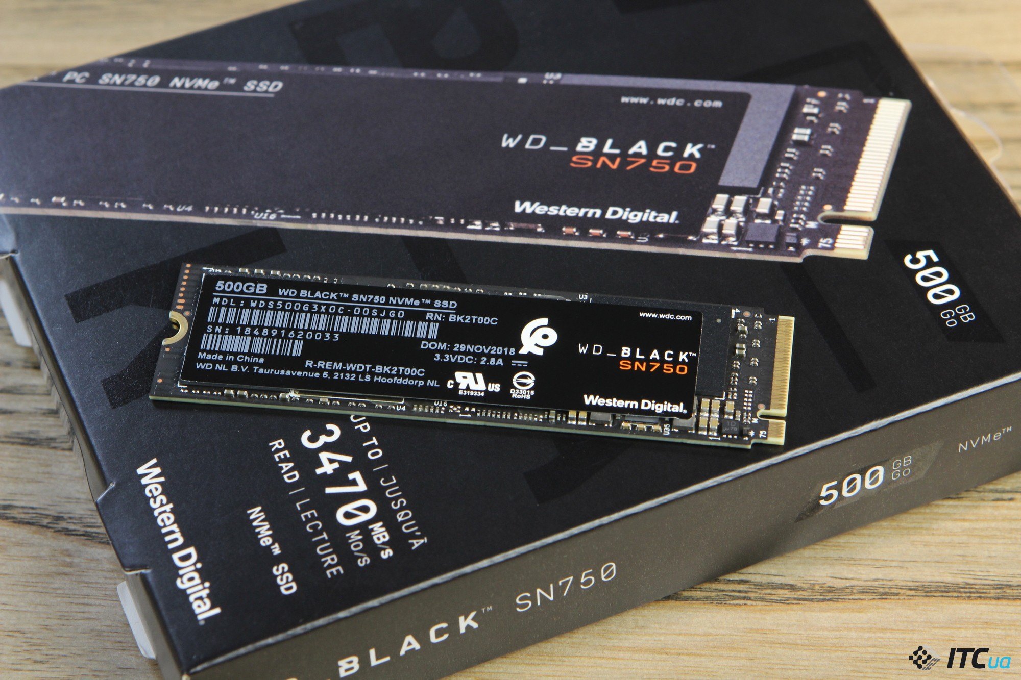 Обзор накопителя WD Black SN750 500 ГБ: ставка на черное